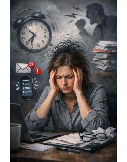 Stress, Distress, and Psychological Strain in Daily Life